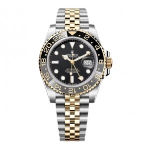 superclone rolex gmt-master ii 40 mm black dial zombie 126713grnr