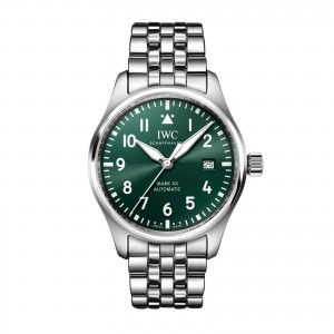 IWC pánské hodinky pilot's mark xx 40mm zelené IW328206