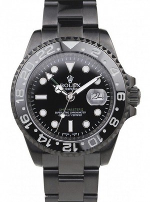 rolex gmt-master ii 41mm černý číselník rep016829