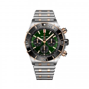 Breitling hodinky super chronomat b01 44 z nerezové oceli a 18karátového červeného zlata UB0136251L1U1